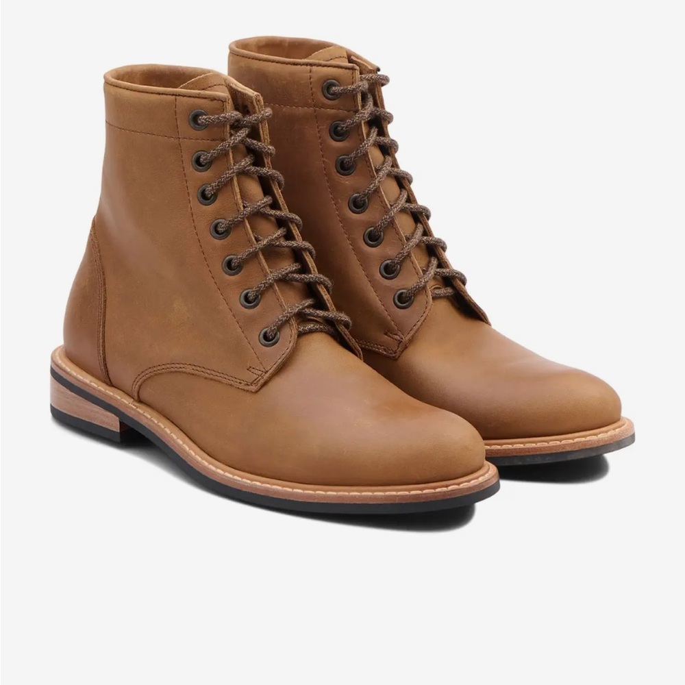 Nisolo Amalia All-Weather Leather Boots (NEVER worn)